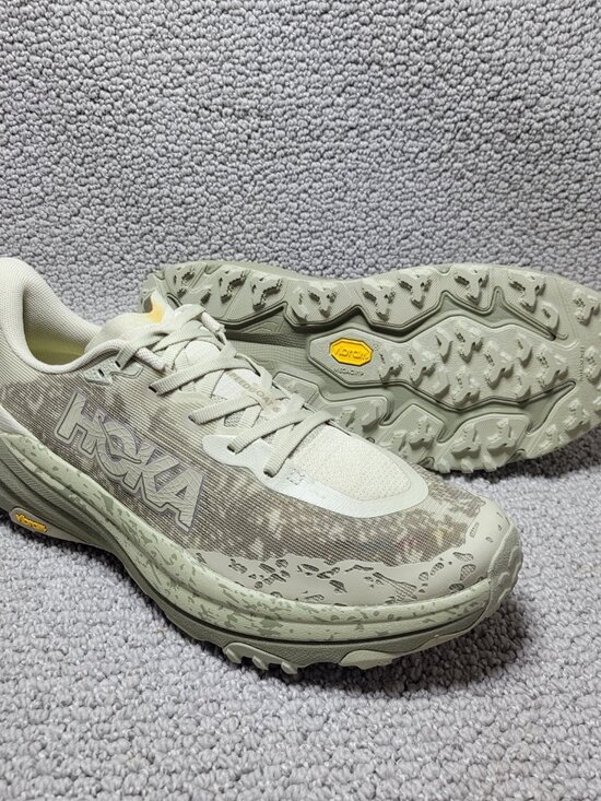 Hoka One One Speedgoat 6 Men\'s Size 11.5D Oyster Mushroom/Wild Mushroom 1147791 main image 6